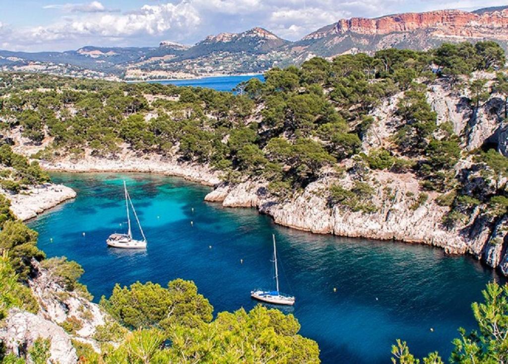 Villa Spacieuse, Climatisation, Piscine, Jardin Paysage, Proche Mer Saint-Cyr-sur-Mer Exterior foto